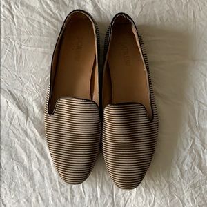 J Crew Stripe Flats